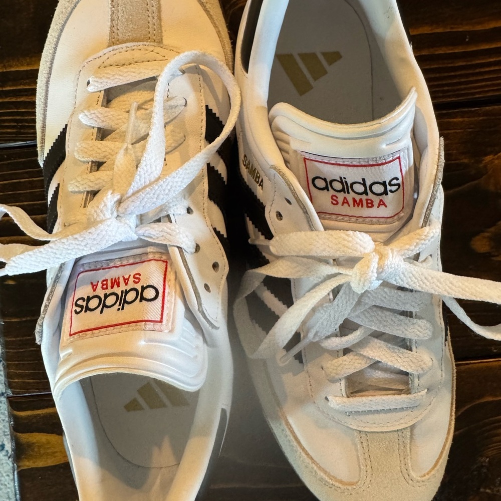 Adidas White and Gray Sneakers - Picture 4 of 4